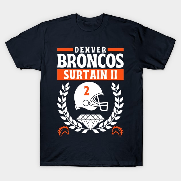 Denver Broncos Surtain II 2 Edition 2 T-Shirt by Astronaut.co